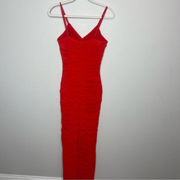 Revolve ELLIAT Red Pippa midi dress SIZE XS - Picture 9 of 10